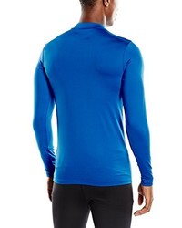 blaues Langarmshirt von Uhlsport