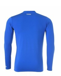 blaues Langarmshirt von Uhlsport