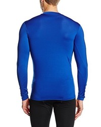 blaues Langarmshirt von Uhlsport