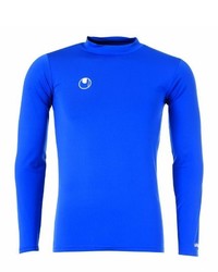 blaues Langarmshirt von Uhlsport