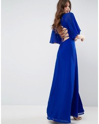 blaues Maxikleid von Asos