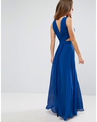 blaues Maxikleid von Asos