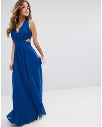 blaues Maxikleid von Asos