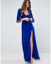 blaues Maxikleid von Asos