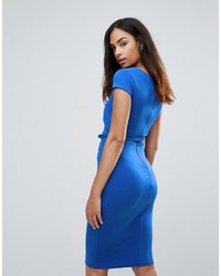 blaues Midikleid von Jessica Wright