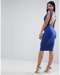 blaues Midikleid von Asos