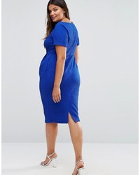 blaues Midikleid von Asos