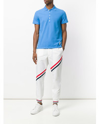 blaues Polohemd von Thom Browne