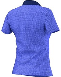 blaues Polohemd von adidas