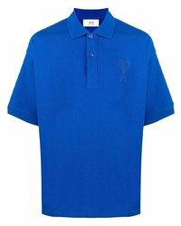 blaues Polohemd von Ami Paris