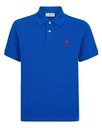 blaues Polohemd von Ami Paris