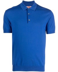 blaues Polohemd von Baracuta