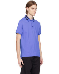 blaues Polohemd von Moschino