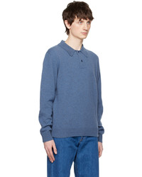 blaues Polohemd von Norse Projects