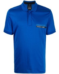 blaues Polohemd von BOSS