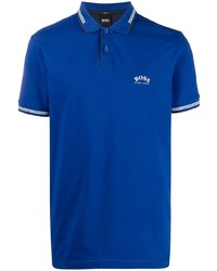 blaues Polohemd von BOSS