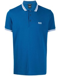 blaues Polohemd von BOSS