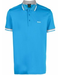 blaues Polohemd von BOSS