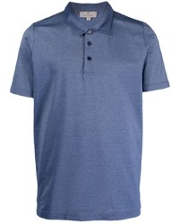 blaues Polohemd von Canali