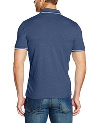 blaues Polohemd von Celio