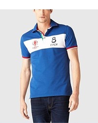 blaues Polohemd von Celio