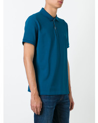 blaues Polohemd von Burberry