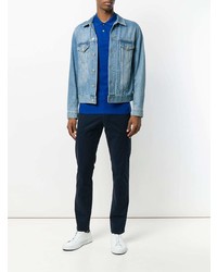 blaues Polohemd von Calvin Klein Jeans