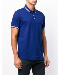 blaues Polohemd von Emporio Armani