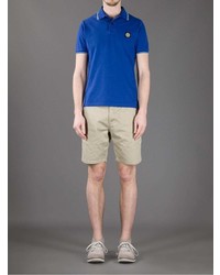 blaues Polohemd von Stone Island