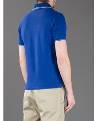 blaues Polohemd von Stone Island