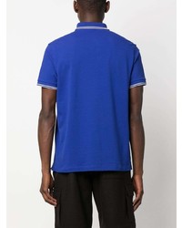 blaues Polohemd von Stone Island