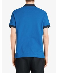 blaues Polohemd von Burberry