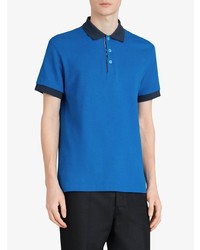 blaues Polohemd von Burberry