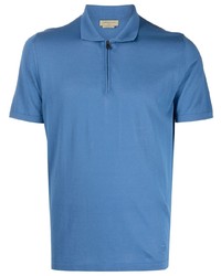 blaues Polohemd von Corneliani