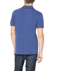 blaues Polohemd von Desigual