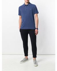 blaues Polohemd von Z Zegna