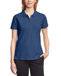 blaues Polohemd von Eddie Bauer