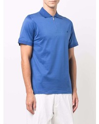 blaues Polohemd von Brioni