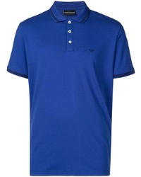 blaues Polohemd von Emporio Armani