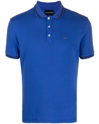 blaues Polohemd von Emporio Armani