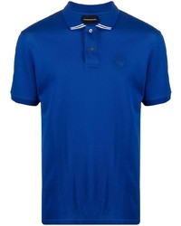 blaues Polohemd von Emporio Armani