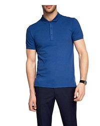 blaues Polohemd von ESPRIT Collection