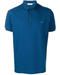 blaues Polohemd von Etro