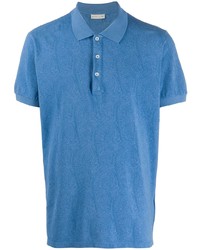 blaues Polohemd von Etro