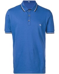 blaues Polohemd von Fay