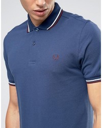 blaues Polohemd von Fred Perry