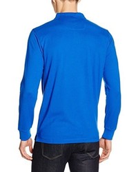 blaues Polohemd von Hackett Clothing