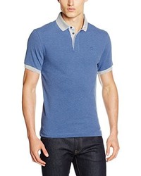 blaues Polohemd von Hackett Clothing