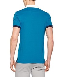 blaues Polohemd von Hackett London