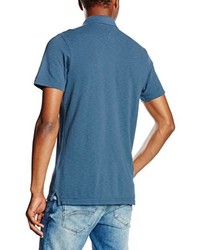 blaues Polohemd von Hilfiger Denim